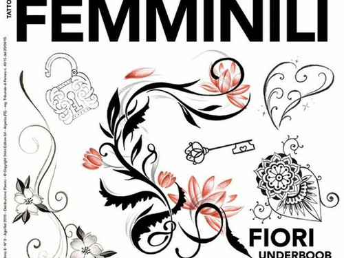 3ntini - Tattoo Flash Drawings - 500 Tattoo Femminili