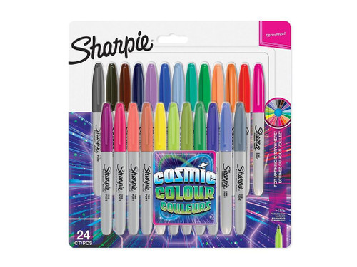 Sharpie - Fine Point Cosmic Set - Pack of 24