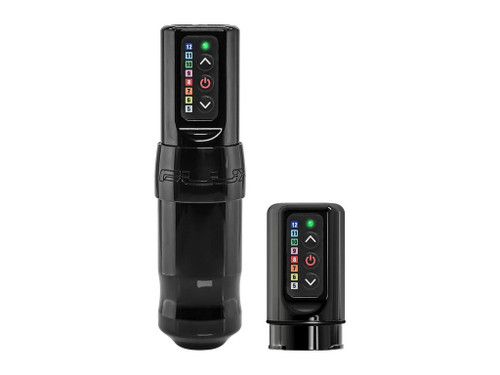 FK Irons - Spektra Flux - Wireless Tattoo Machine - Combo Pack - Stealth