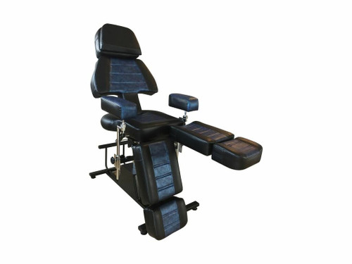 Professional - Classic - Tattoo Client Chair - Ink Blue