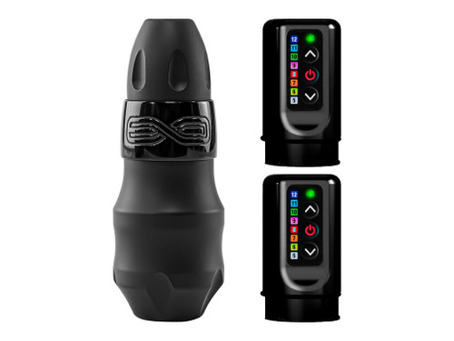 FK Irons - EXO - Wireless Tattoo Machine - Combo Pack - Black Ops