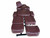 Professional - Classic - Tattoo Client Chair - Dark Cherry