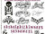 3ntini - Tattoo Flash Drawings - Alfabeti & Nomi