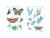 3ntini - Tattoo Flash Drawings - 300 Farfalle
