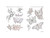 3ntini - Tattoo Flash Drawings - 300 Farfalle