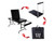 TATSoul - X Portable - Portable Tattoo Table - Ox Blood