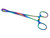 Spectrum Tools - Sponge Forceps - Non Slotted - Multi-Colour