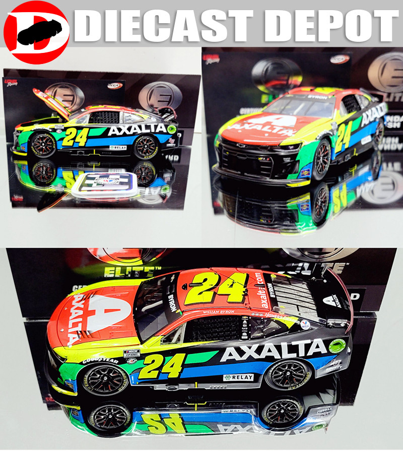 WILLIAM BYRON 2023 ATLANTA WIN RACED VERSION AXALTA #24 CAMARO 1