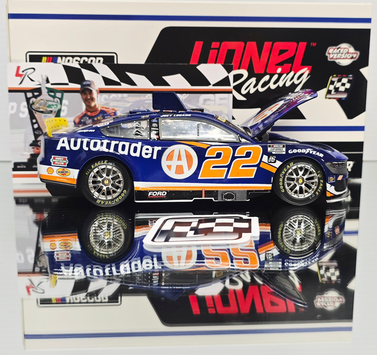 JOEY LOGANO 2024 ATLANTA WIN RACED VERSION AUTOTRADER 1/24 ARC DIECAST