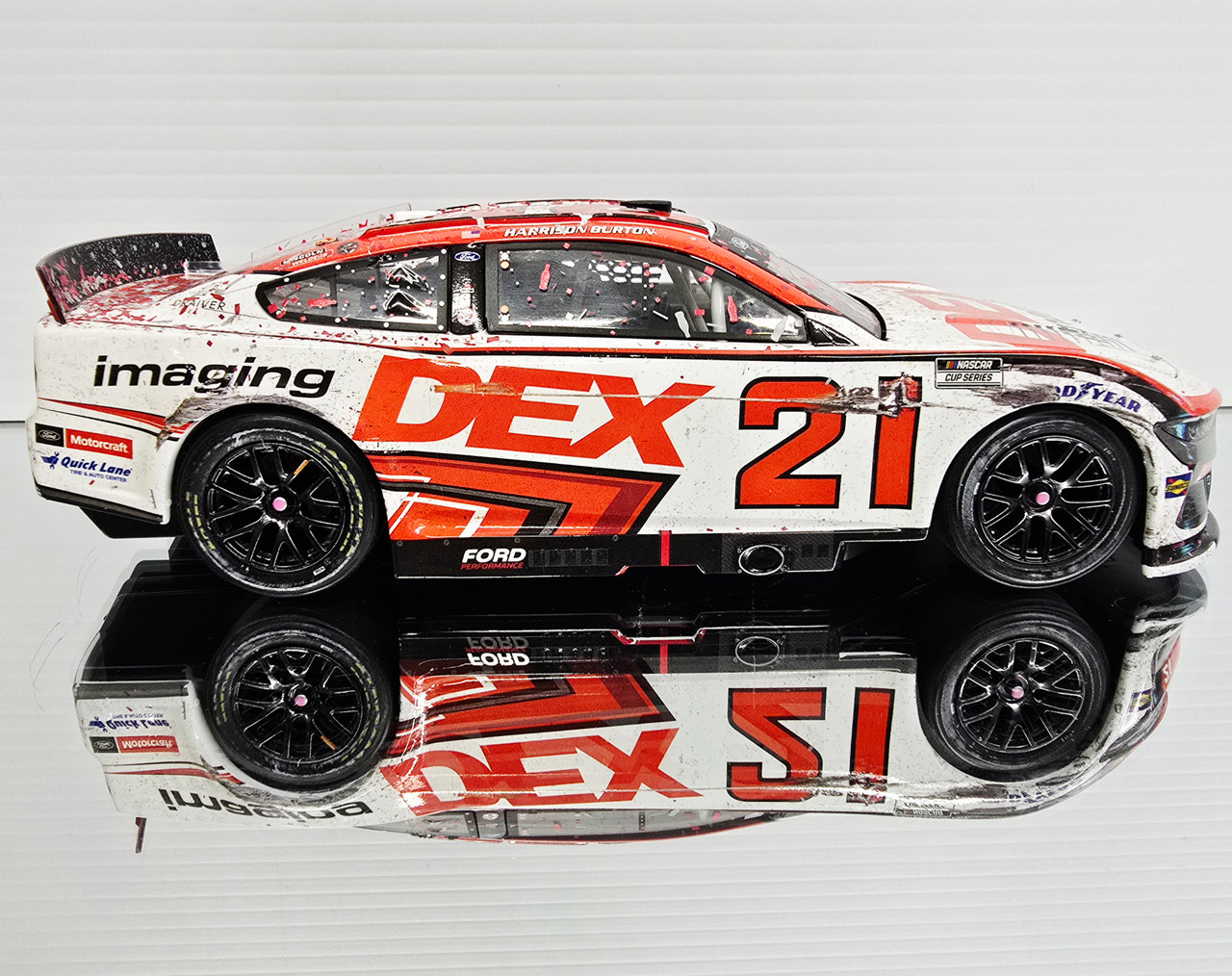 HARRISON BURTON 2024 DAYTONA FIRST WIN / WOOD BROTHERS 100TH WIN