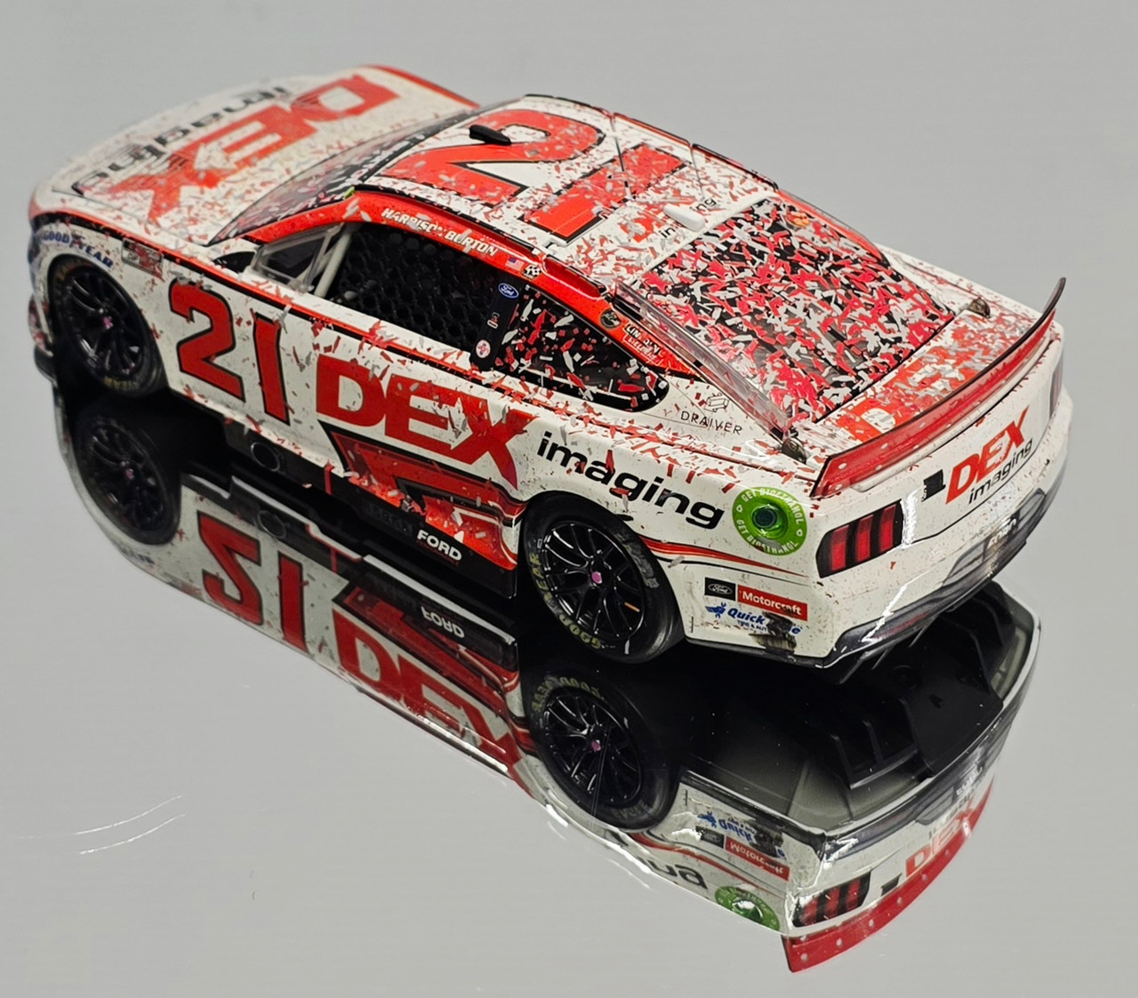 HARRISON BURTON 2024 DAYTONA FIRST WIN / WOOD BROTHERS 100TH WIN