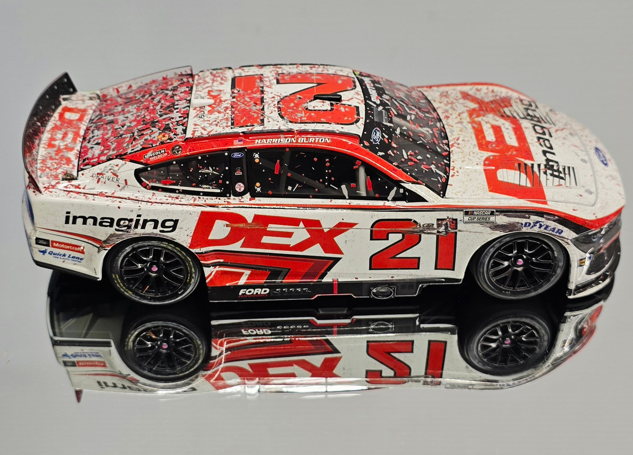 HARRISON BURTON 2024 DAYTONA FIRST WIN / WOOD BROTHERS 100TH WIN