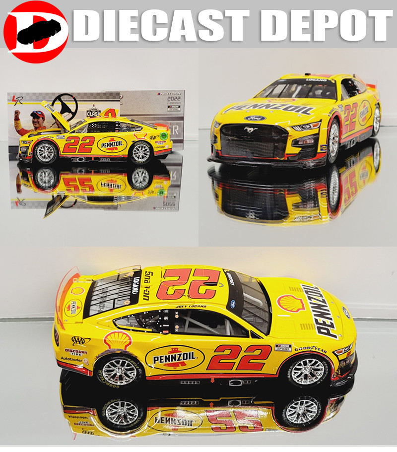 JOEY LOGANO 2022 LA COLISEUM CLASH WIN RACED VERSION SHELL