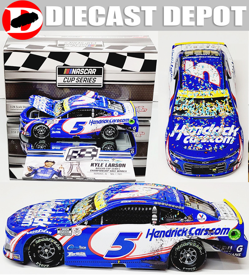 KYLE LARSON 2021 PHOENIX FINALE WIN RACED VERSION 1/24 ACTION
