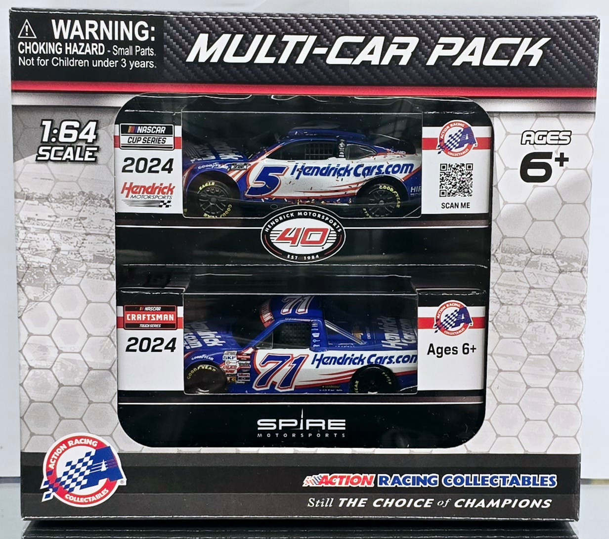 2024 DOUBLE DOWN IN VEGAS KYLE LARSON & RAJAH CARUTH WIN RACED