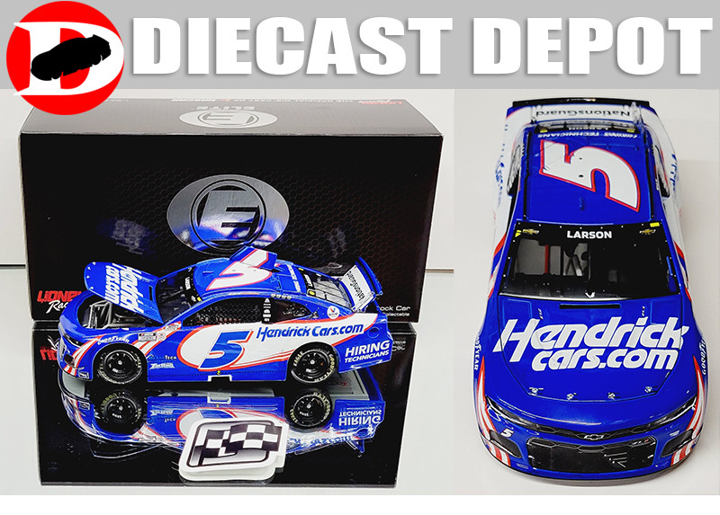 KYLE LARSON 2021 WATKINS GLEN WIN RACED VERSION HENDRICKCARS.COM