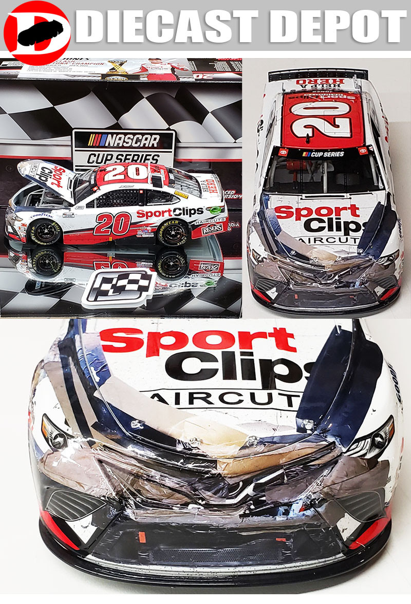 ERIK JONES 2020 DAYTONA BUSCH CLASH WIN RACED VERSION SPORTS CLIPS 1/24  ACTION (NO COUPONS