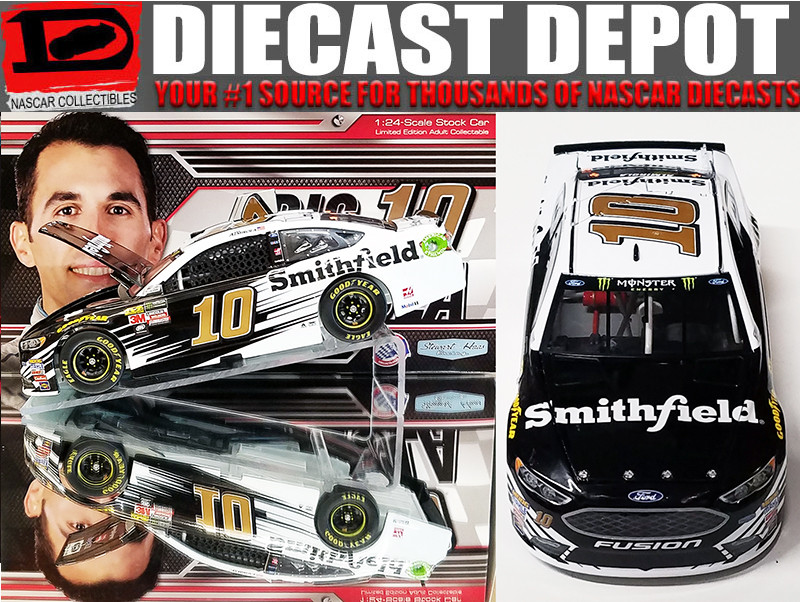 ARIC ALMIROLA 2018 SMITHFIELD #10 FORD FUSION 1/24 ACTION