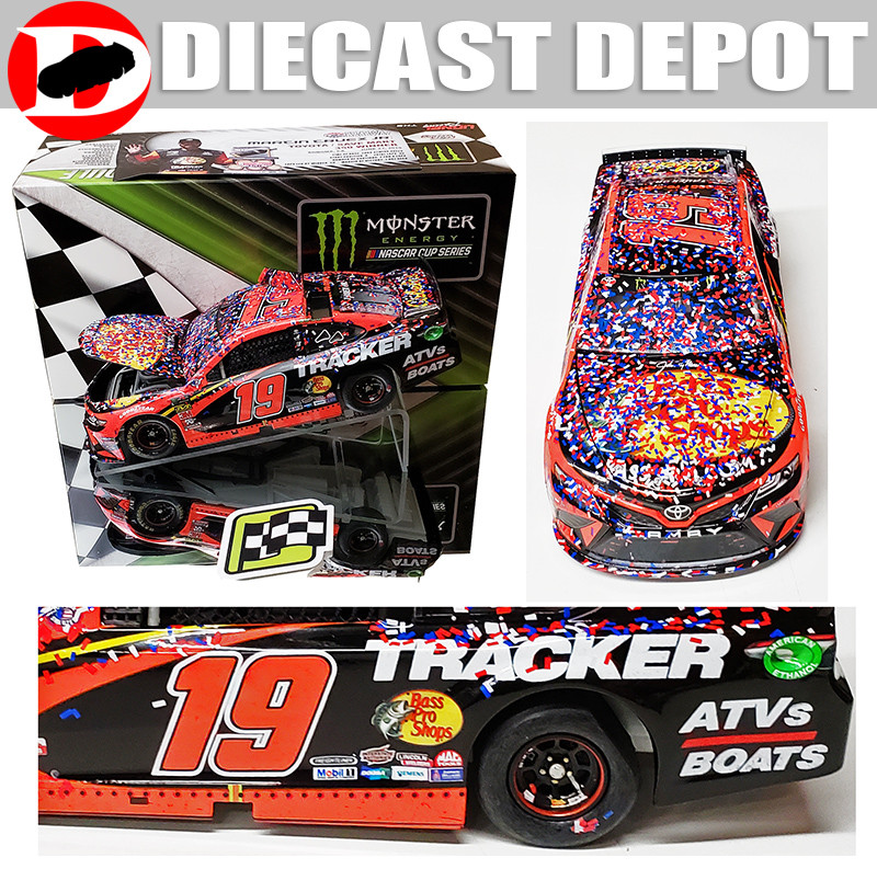 MARTIN TRUEX JR 2019 SONOMA WIN RACED VERSION #19 BASS PRO SHOPS 1