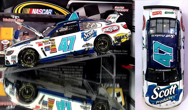AJ ALLMENDINGER 2014 WATKINS GLEN RACED VERSION 1/24 ACTION