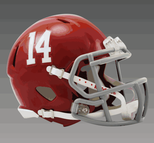 alabama crimson tide kids youth football helmet and uniform set Garb #1 Jersey Size: Extra Large on number set so he can emulate his favorite player a look into Alabama Football's