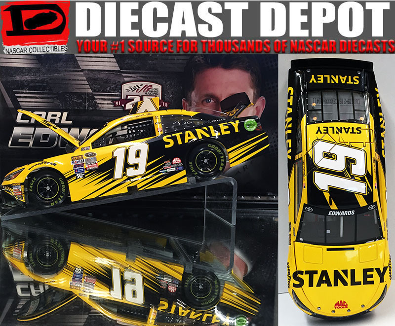 CARL EDWARDS 2016 STANLEY TOOLS 1/24 ACTION