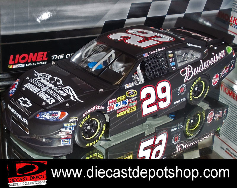 KEVIN HARVICK 2011 BUDWEISER ARMED FORCES SPECIAL 1/24 ACTION