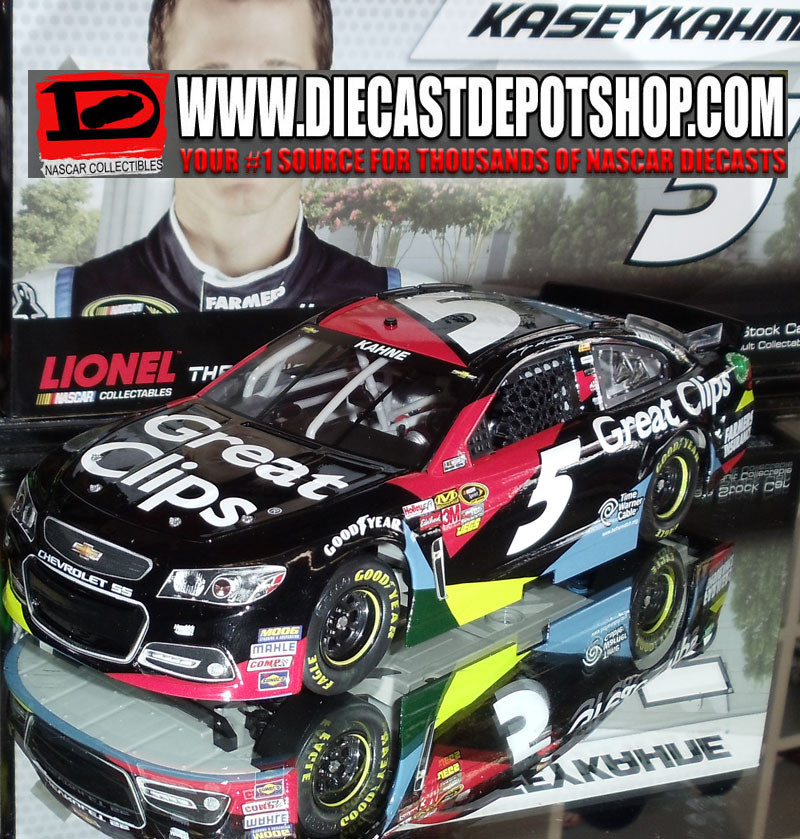 KASEY KAHNE 2013 GREAT CLIPS CHEVY SS 1/24 ACTION (SPRINT CUP SERIES)