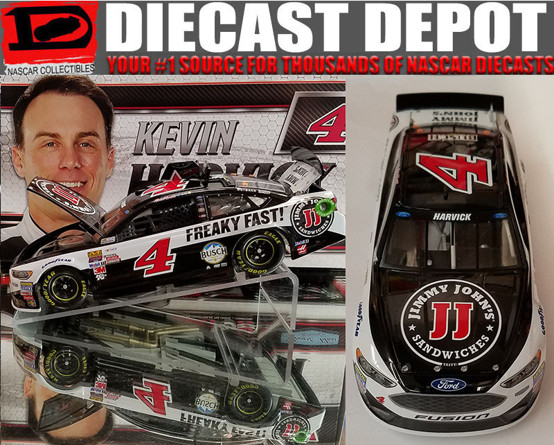 KEVIN HARVICK 2017 JIMMY JOHNS #4 FUSION 1/24 ACTION