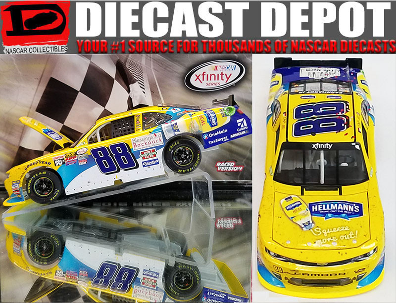 DALE EARNHARDT JR 2016 RICHMOND WIN RACED VERSION HELLMANS 1/24