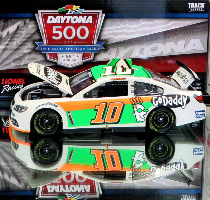 DANICA PATRICK 2014 GODADDY TEST CAR 1/24 ACTION