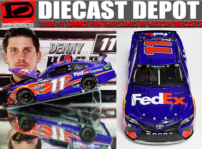 D Hamlin 1/24 HO FedEx Express 22 Camry - Modellino Auto Da Collezione, Edizione Richmond Victory