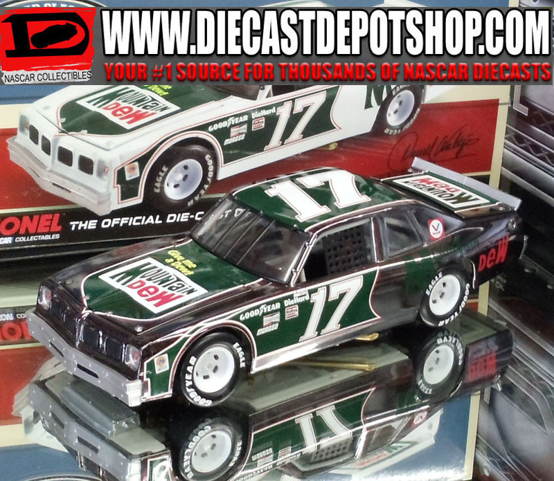 DARRELL WALTRIP 1982 MOUNTAIN DEW GUN METAL 1/24 ACTION