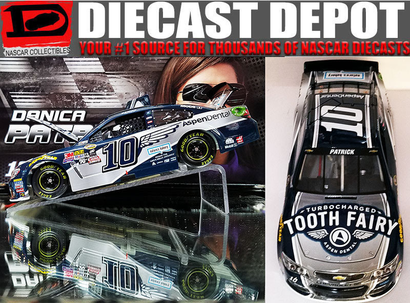 DANICA PATRICK 2016 TURBOCHARGED TOOTH FAIRY ASPEN DENTAL 1/24 ACTION