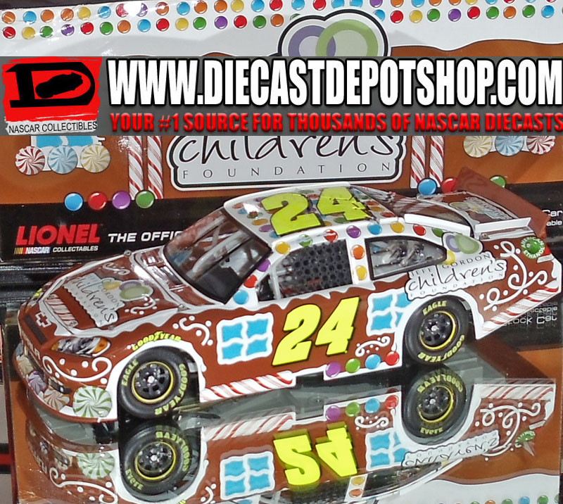 JEFF GORDON 2012 HOLIDAY FOUNDATION FANTASY SPECIAL 1/24 ACTION