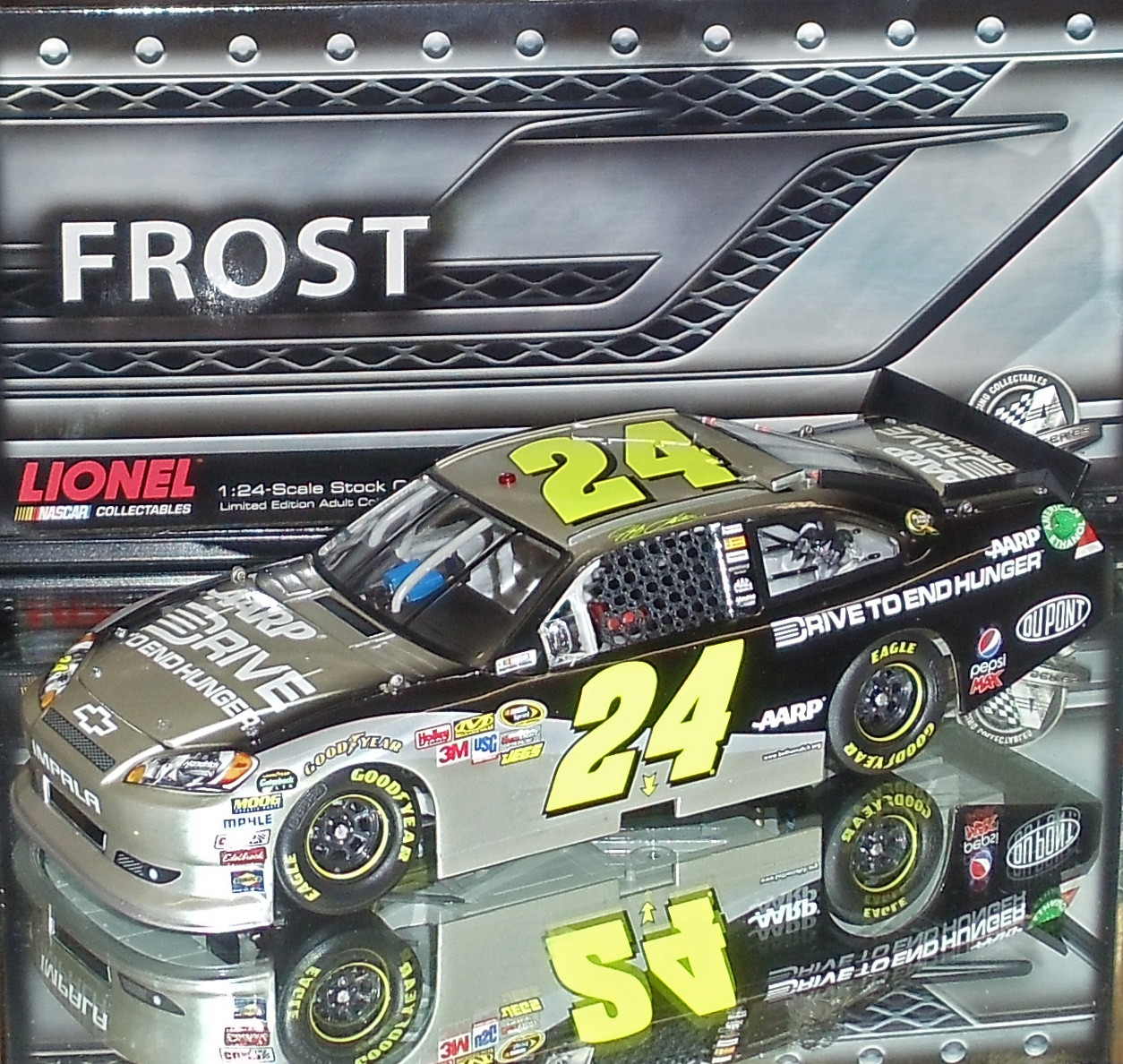 JEFF GORDON 2012 DRIVE TO END HUNGER FROST SPECIAL 1/24 ACTION