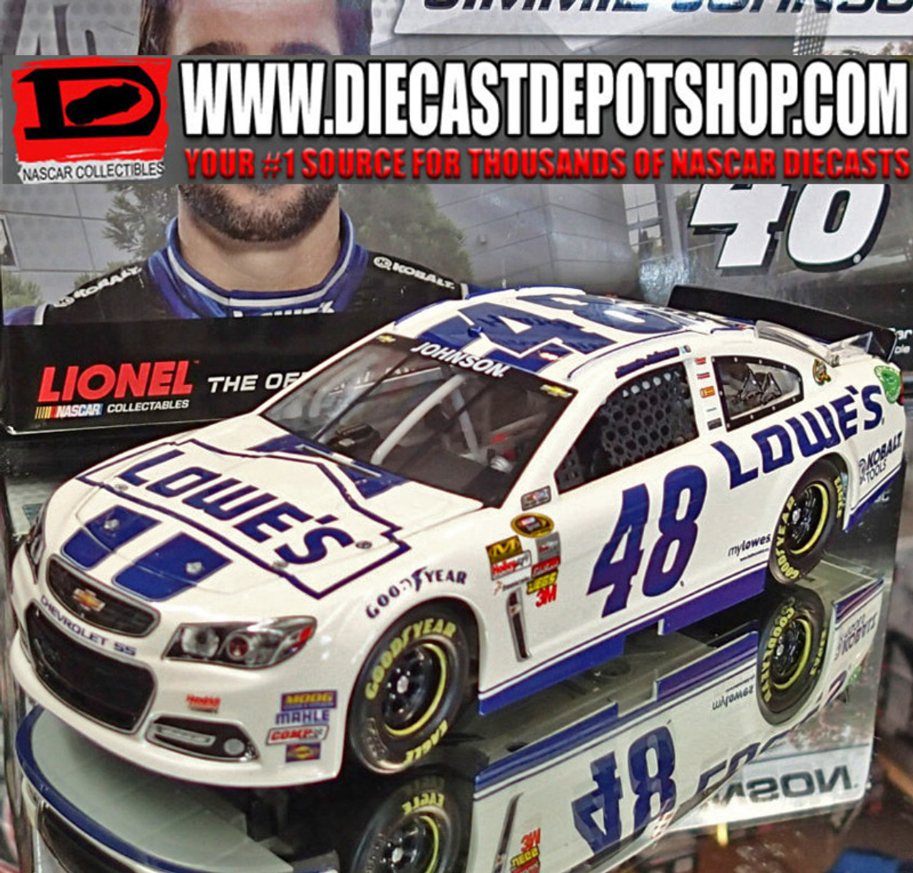 絶版 Revell 1/24 Lowe’s モンテカルロ ジミー・ジョンソン Jimmie Johnson #48 Lowe's 2003 Monte Carlo 1:24 P/N 103577 1