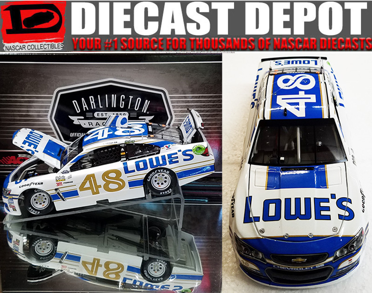 JIMMIE JOHNSON 2017 LOWE'S DARLINGTON RETRO THROWBACK 1/24
