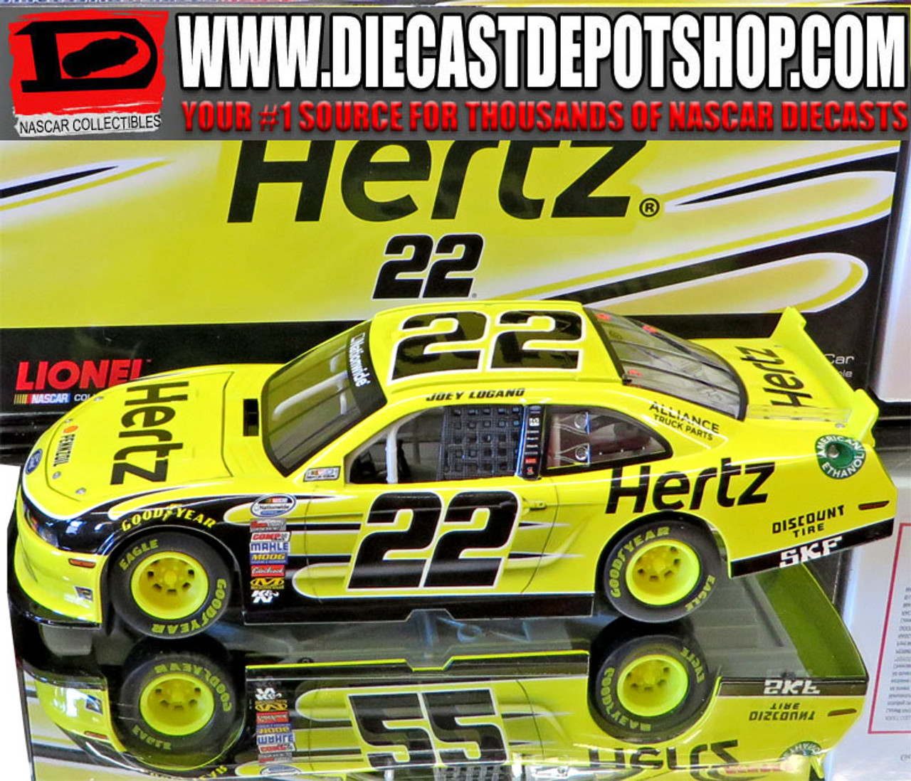 JOEY LOGANO 2013 HERTZ 1/24 ACTION GS