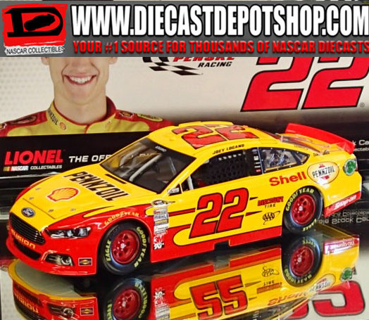 JOEY LOGANO 2013 PENNZOIL/ SHELL 1/24 ACTION