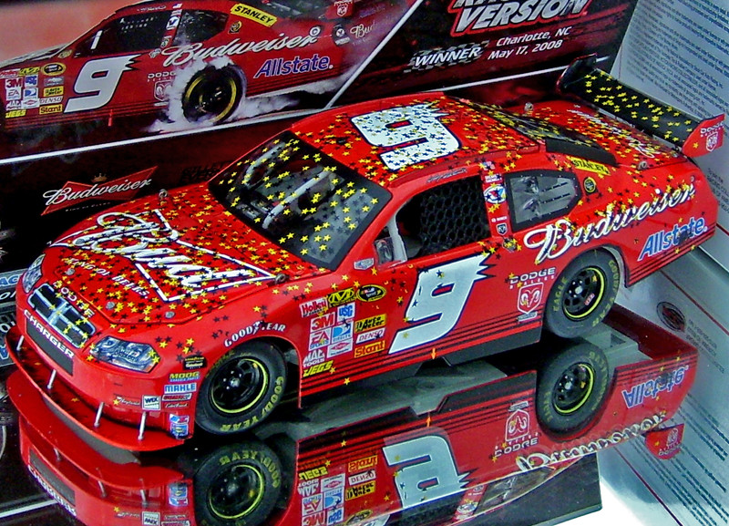 KASEY KAHNE 2008 ALLSTAR RACED VERSION BUDWEISER 1/24 ACTION