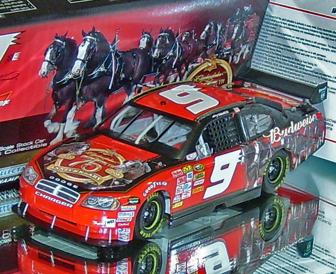 KASEY KAHNE 2008 BUDWEISER CLYDESDALE DIECAST 1/24 ACTION