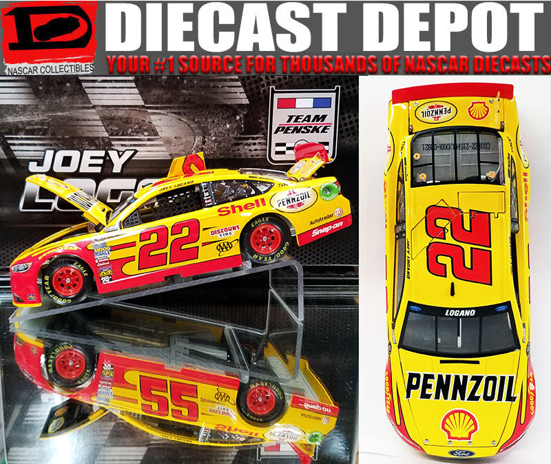 JOEY LOGANO 2016 SHELL/ PENNZOIL 1/24 ACTION
