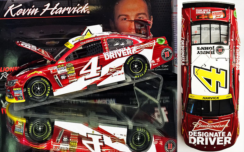 KEVIN HARVICK 2014 DESIGNATE A DRIVER BUDWEISER COLOR CHROME 1/24