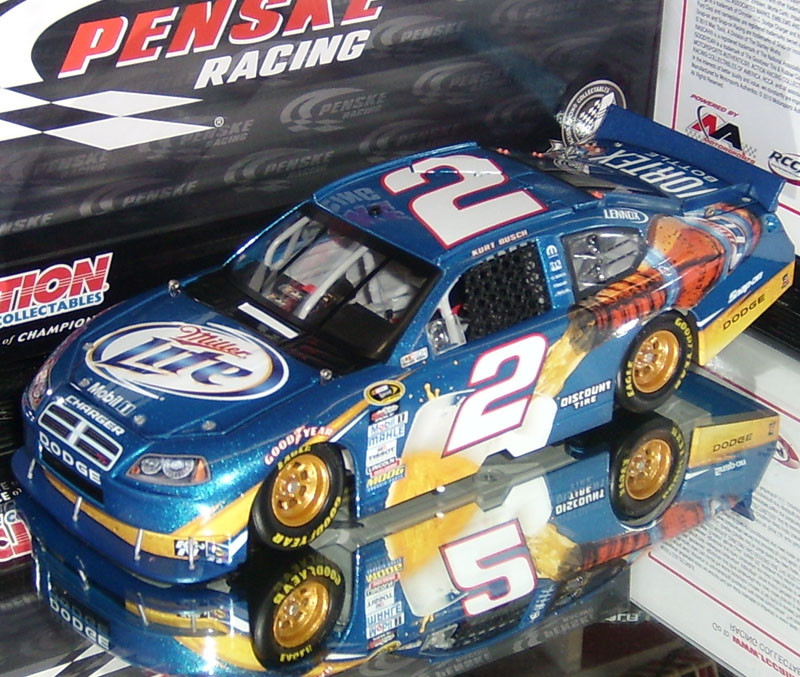 KURT BUSCH 2010 VORTEX MILLER LIGHT 1/24 ACTION