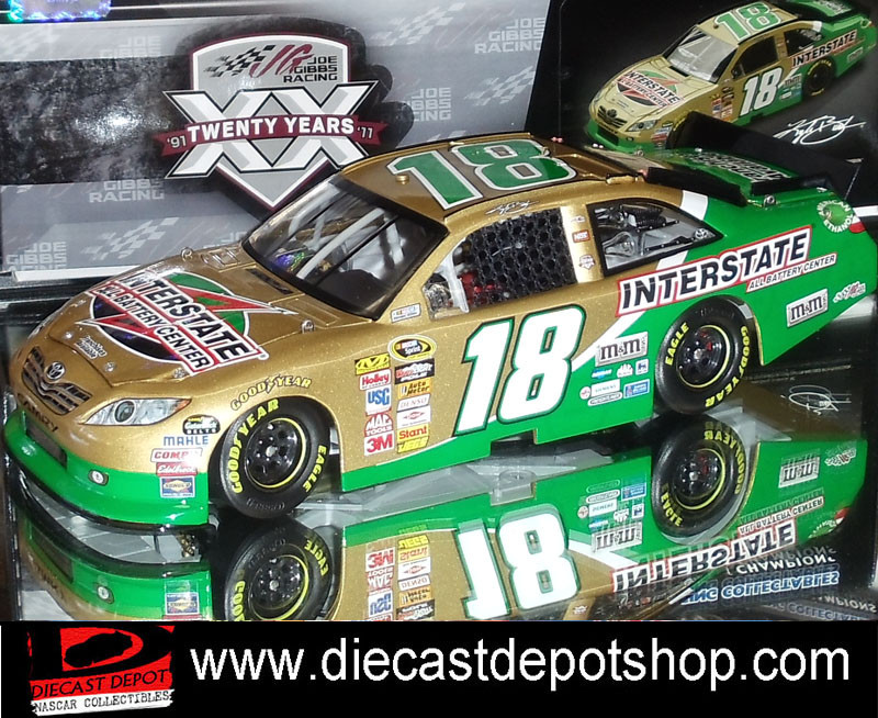 ナスカー 1/24 カイル ブッシュ インターステート オールバッテリー2011 Review: 2011 Kyle Busch #18 Interstate All Battery Center