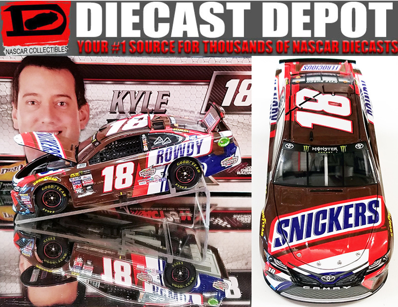 あれっくす出品　5/29 カイル ブッシュ スニッカーズ あれっくす出品 5/29 カイル ブッシュ スニッカーズ Nascar