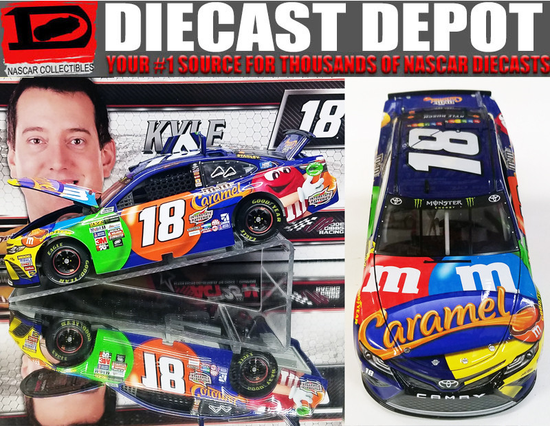 KYLE BUSCH 2017 M&M'S CARAMEL 1/24 ACTION