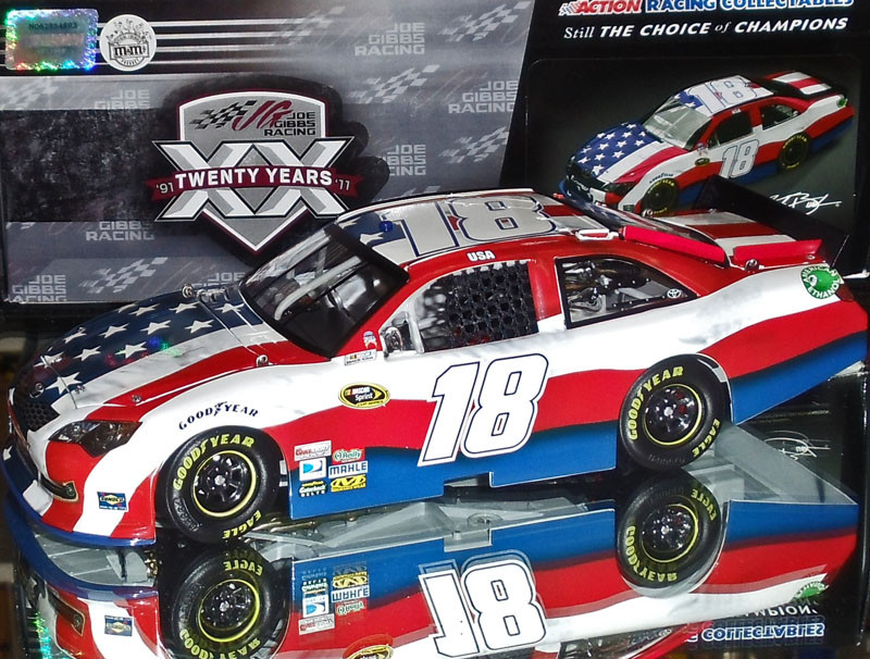 KYLE BUSCH 2011 OLD GLORY 9-11 TRIBUTE 1/24 ACTION