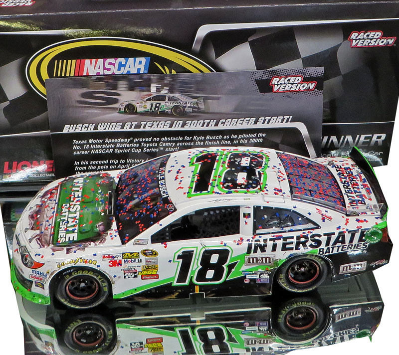 ナスカー 1/24 カイルブッシュ インターステート オールバッテリー 2014 kyle-busch-2014-skittles-1-24-